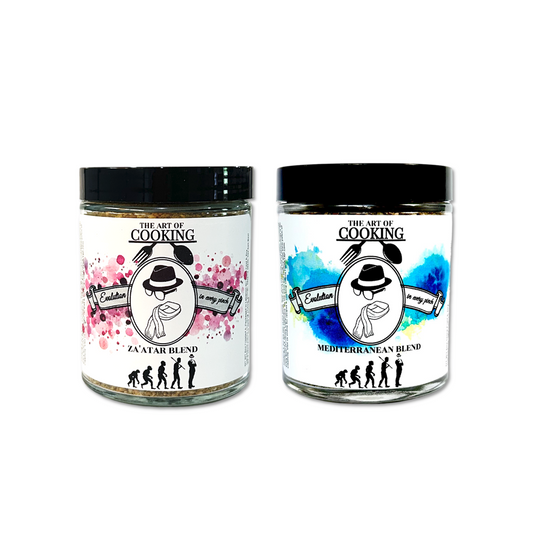 Mediterranean 2 Pack: Za'atar & Mediterranean Blend — Two Bold Flavors, One Essential Bundle