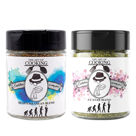 Mediterranean 2 Pack: Za'atar & Mediterranean Blend — Two Bold Flavors, One Essential Bundle