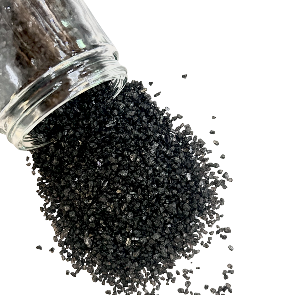 Black Lava Salt & Mediterranean Flaky Salt Bundle — Two Premium Finishing Salts, One Stunning Pair