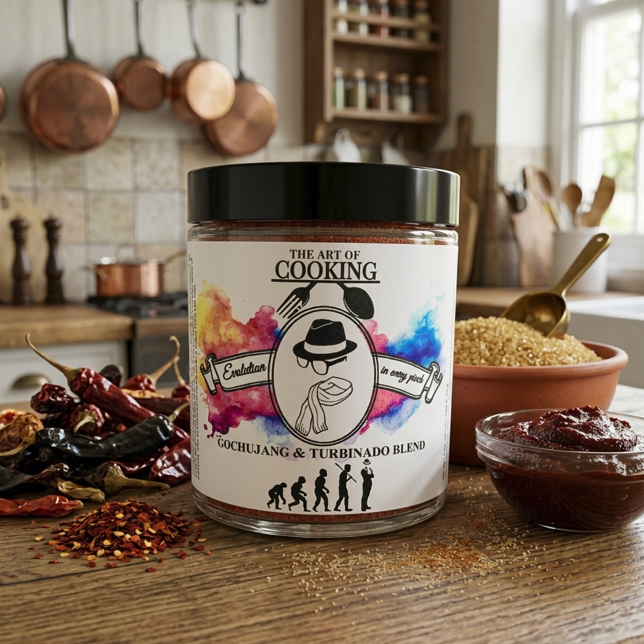 Gochujang Swicy Seasoning blend from Funky Fishmonger ForkTap.com