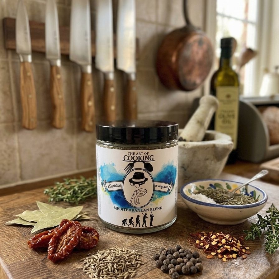 Mediterranean & Smoke Bundle — Two Bold Organic Spice Blends, One Versatile Pair