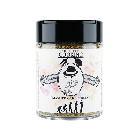 Smashed Garlic Spice Blend — Caramelized Black Garlic & Pink Himalayan Salt Seasoning