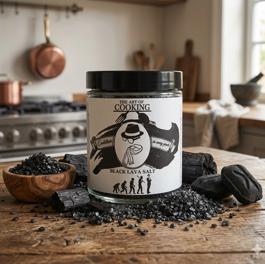 Black Lava salt from the Funky Fishmonger and Forktap.com